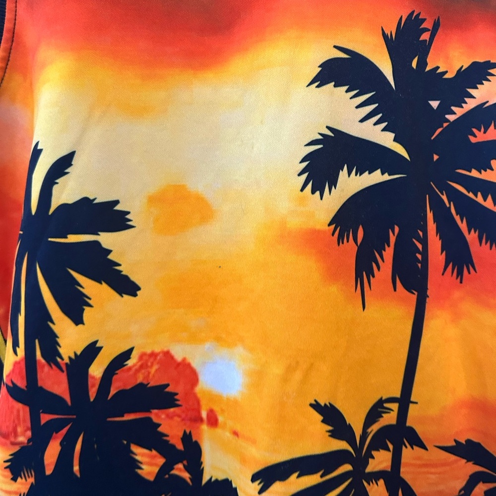 Vibrant Gradient Sleeveless Jersey